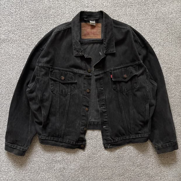 90s 리바이스 70598 4159 블랙 XL