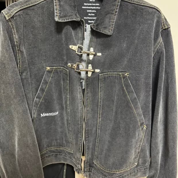 민타임 데님 자켓 2사이즈 신형