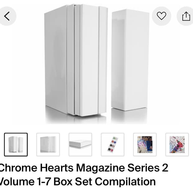 크롬하츠 매거진 박스