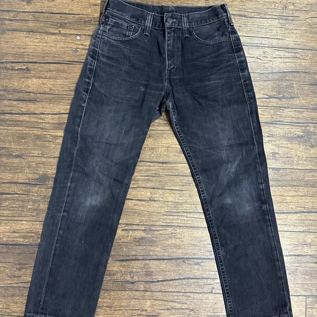 리바이스 511 블랙 데님 27사이즈