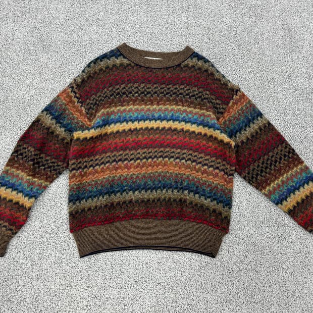 ST. GERMAIN des ITALY 배색니트