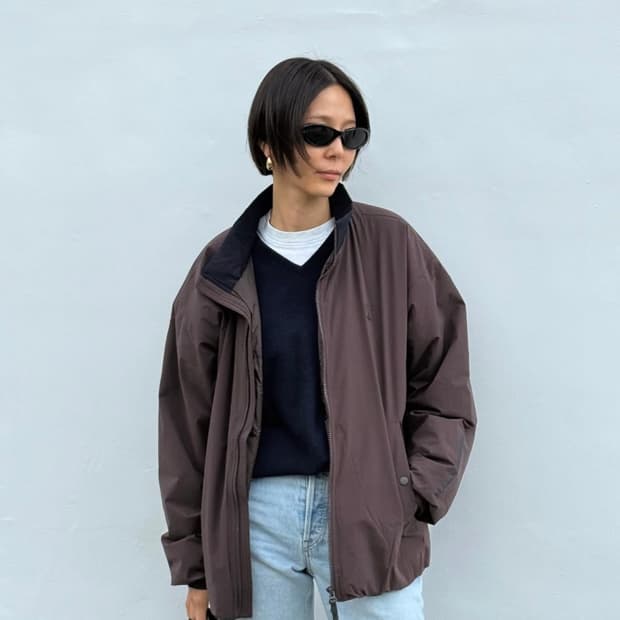 휠라 바람막이 점퍼 자켓 새상품 김나영 착용 