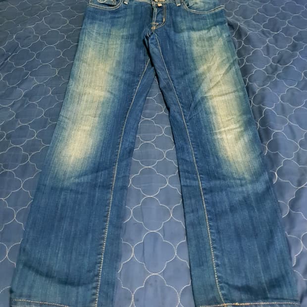 (이태리) 야콥코헨 622컴포트 테일러드 송치패치 데님진 미들블루(32)