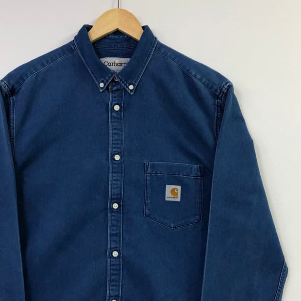 L 칼하트 데님 셔츠