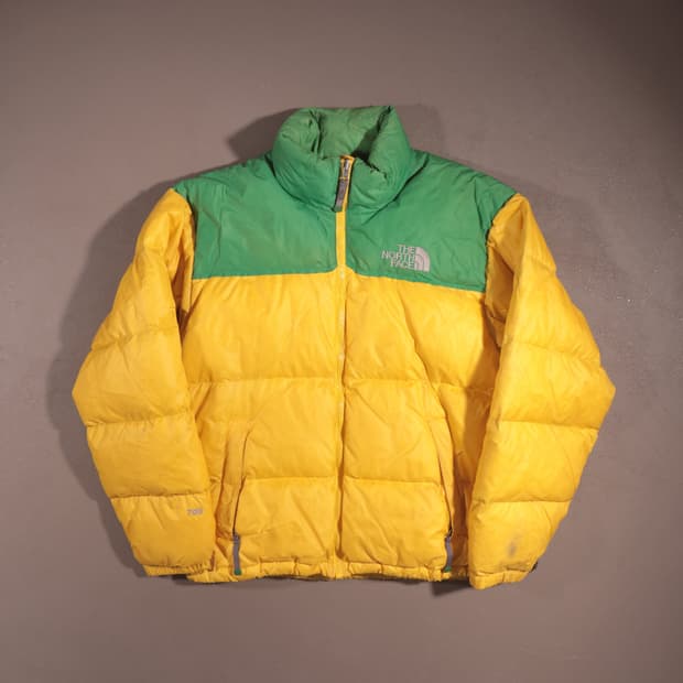 00s 노스페이스 눕시 700 그린/옐로우