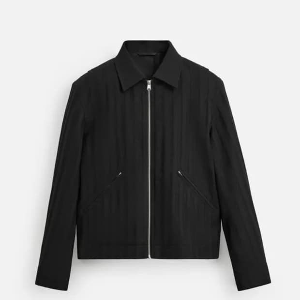 자라 텍스처 자켓 m