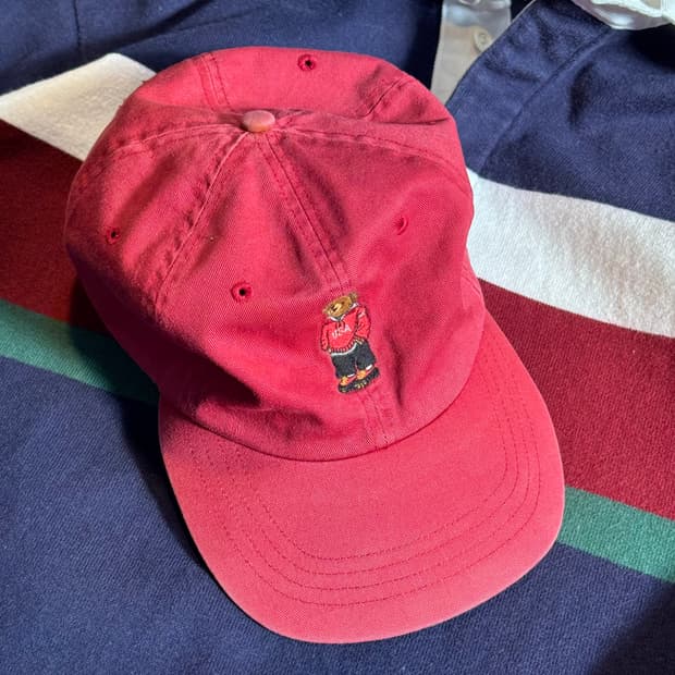 90s 폴로 스포츠 베어 볼캡