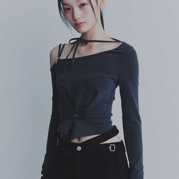 페인오어플레져 루비 후크 롱슬리브 새상품 판매 Painorpleasure