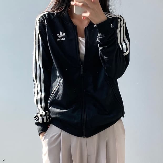 아디다스 빅로고 트랙탑