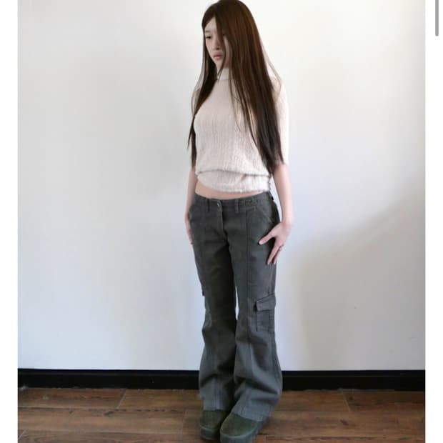 베이비랩 마일드 카고 로우 팬츠 m