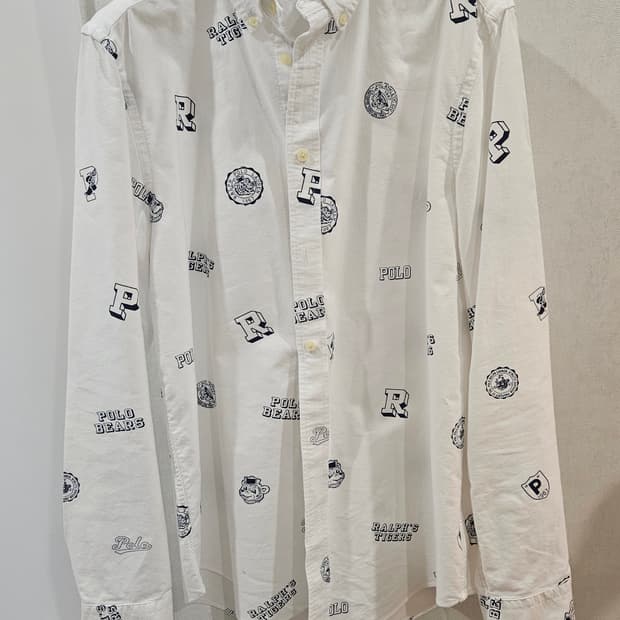 폴로 랄프로렌 그래픽 오스포드셔츠