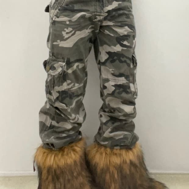 camo patten cargo pants