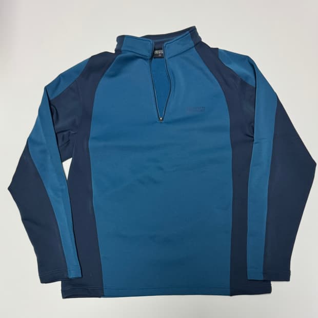 코오롱스포츠 등산 기모 반집업 긴팔 티셔츠 L