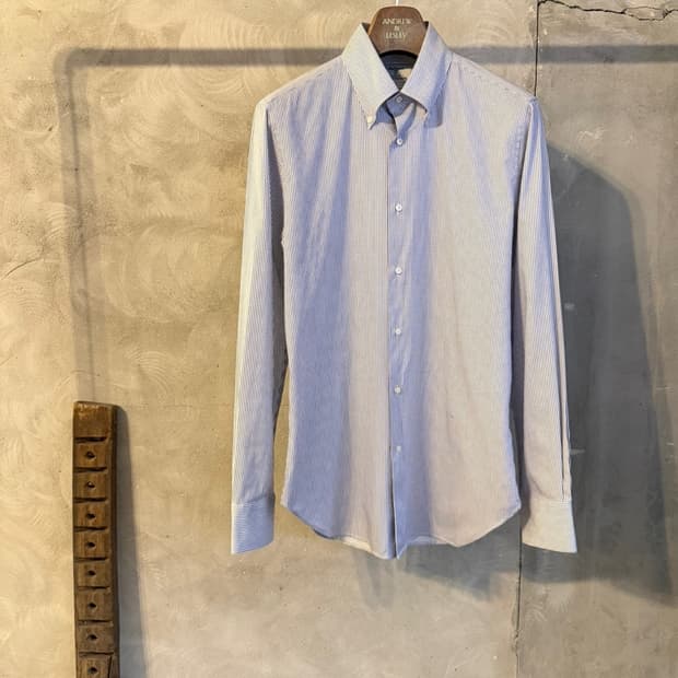 마테우치 X 맨온더분 버튼다운 셔츠 100