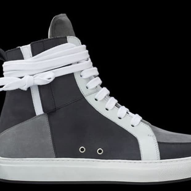 크리스반아쉐 11fw 하이탑 스니커즈 41