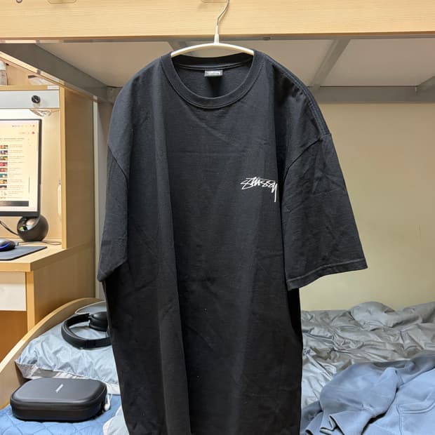 스투시 스핑크스 티셔츠 블랙