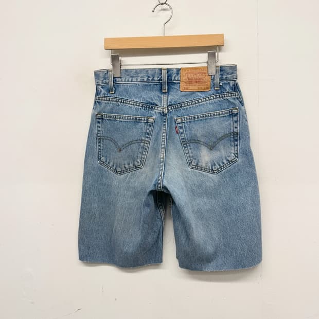 00s 빈티지 리바이스 560 컷오프 데님 쇼츠 반바지