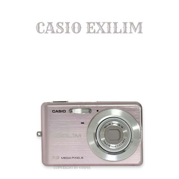 |딸기우유,뽀용💕| 카시오 엑슬림 z77 빈티지 디지털 카메라 디카