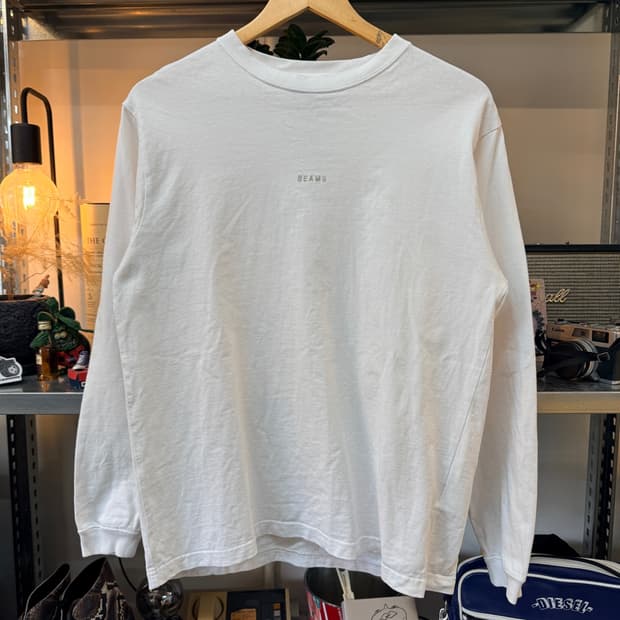 빔즈 빔스 센터로고 롱 슬리브 S