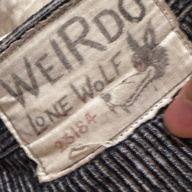 Weirdo 코듀로이 팬츠