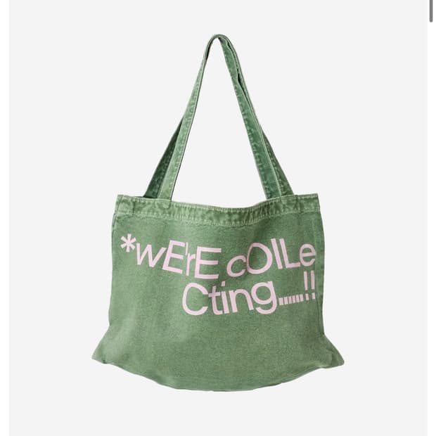 Point of time 숄더백 민트 백