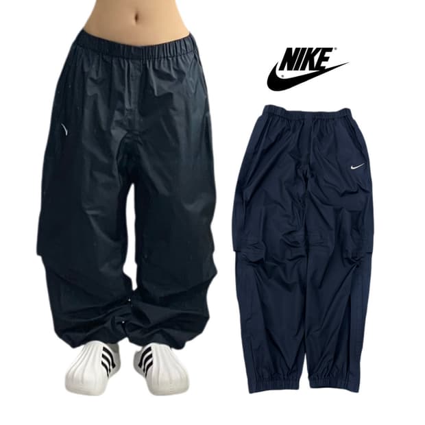 나이키 00s 스우시 올드스쿨 바람막이 트랙팬츠