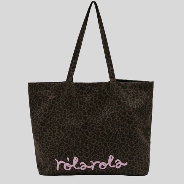 로라로라 레오파드 숄더백