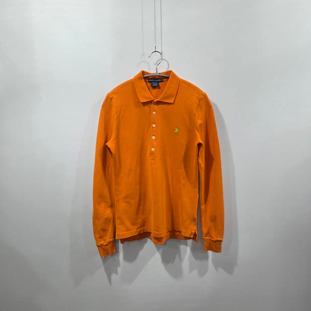 폴로랄프로렌 우먼 피케 카라 롱슬리브 M