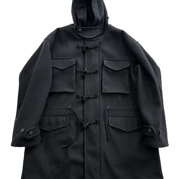 BEAMS M65 더플 코트