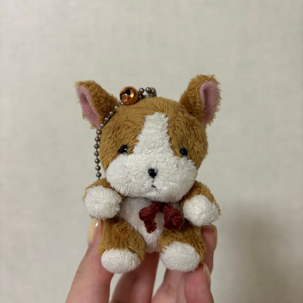 고전 빈티지 조이풀 강아지 인형