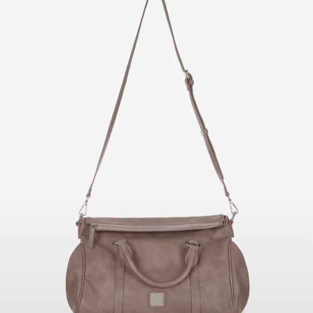 락케이크 스퀘어 로고 사첼백