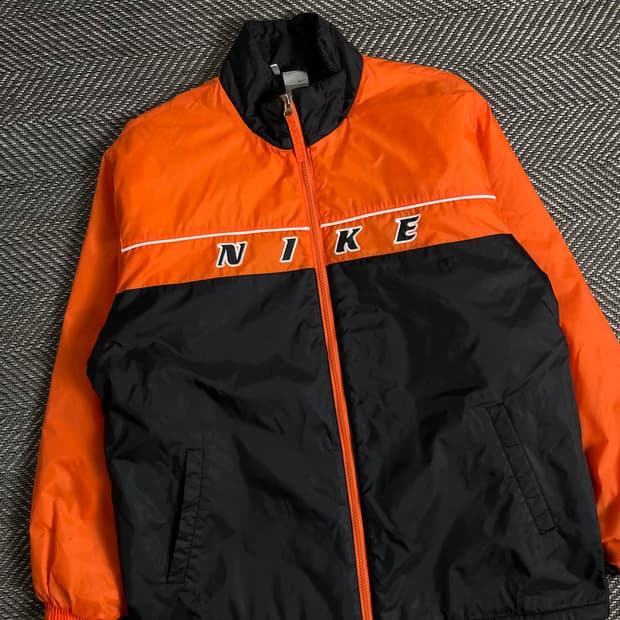 00s 나이키 빅로고 올드스쿨 누빔 자켓 y 2833
