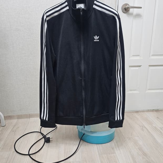 (100~105)XL☆초대장급☆아디다스 베켄바우어2중지퍼[검흰]트랙탑져지