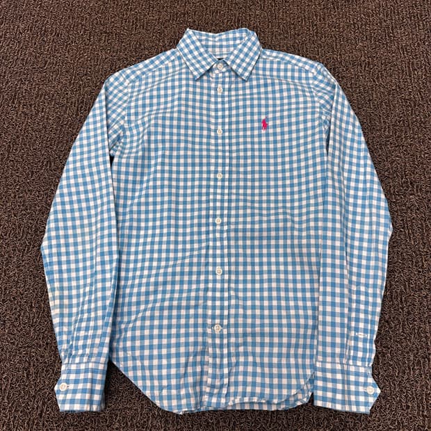 POLO 폴로 랄프로렌 여성 체크 패턴 셔츠