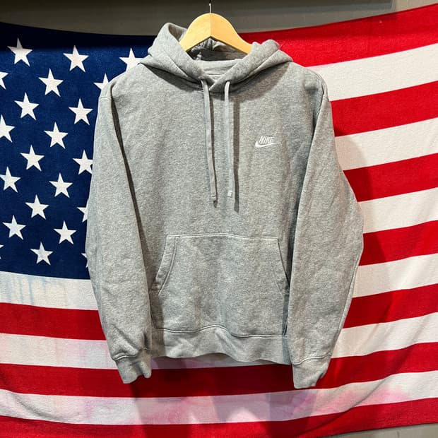 나이키 기모 후드티