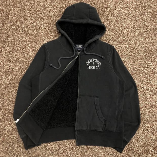 아베크롬비 기모 후드집업