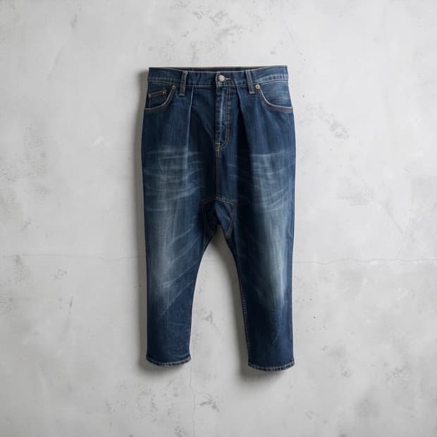 33/ 알써틴 R13 2000AW 데님 배기팬츠