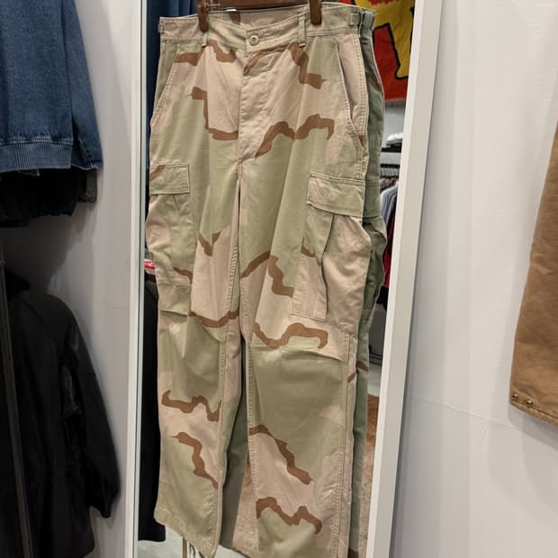 90s Military U.S.Army 미군 데저트 카모 BDU 필드팬츠