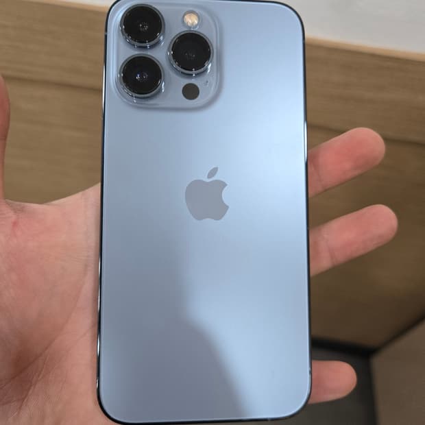 아이폰 13 pro 256GB 시에라블루