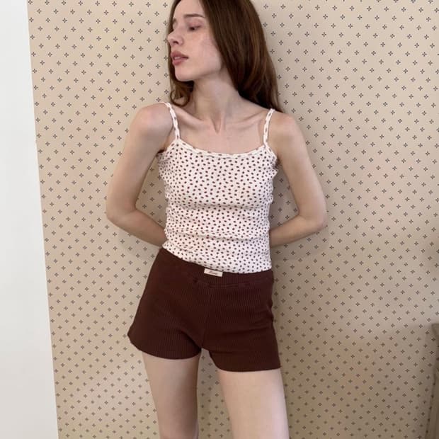 Dearsis 디어시스 Waffle Micro Shorts (Brown)