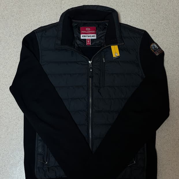 {황금매물} 파라점퍼스 엘리엇 니트 경량패딩 m