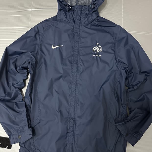 나이키 프랑스 바람막이 자켓 네이비 S