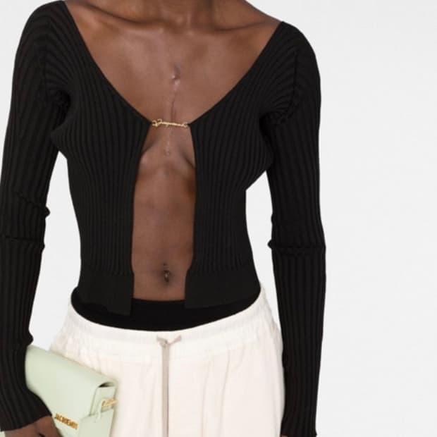 Jacquemus 자크뮈스 가디건 [블랙-M/38]