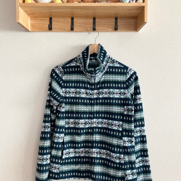 jpn 스카이블루 노르딕플리스집업 개인결제창