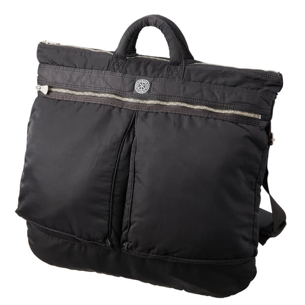 포터 클래식 슈퍼나일론 헬멧 케이스 블랙