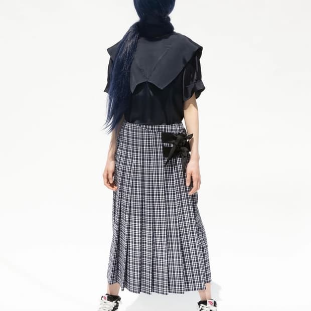 언노운블루 Bunny Bunny Skirt - check