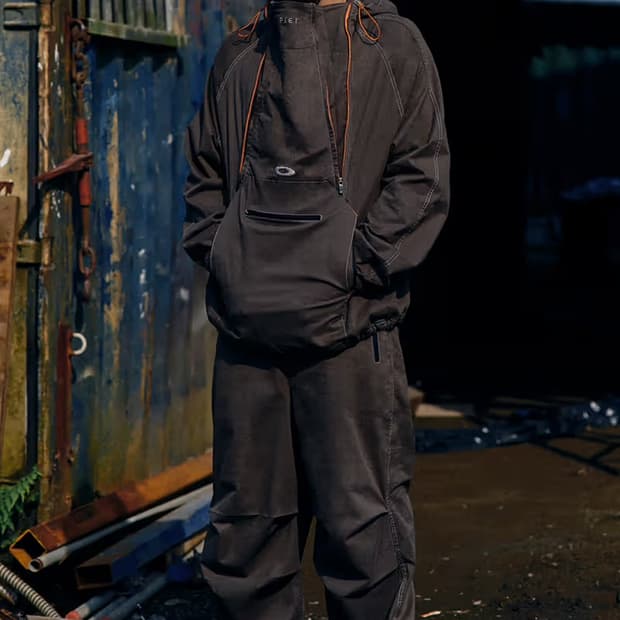 오클리 x Piet 콜라보 윈드브레이커