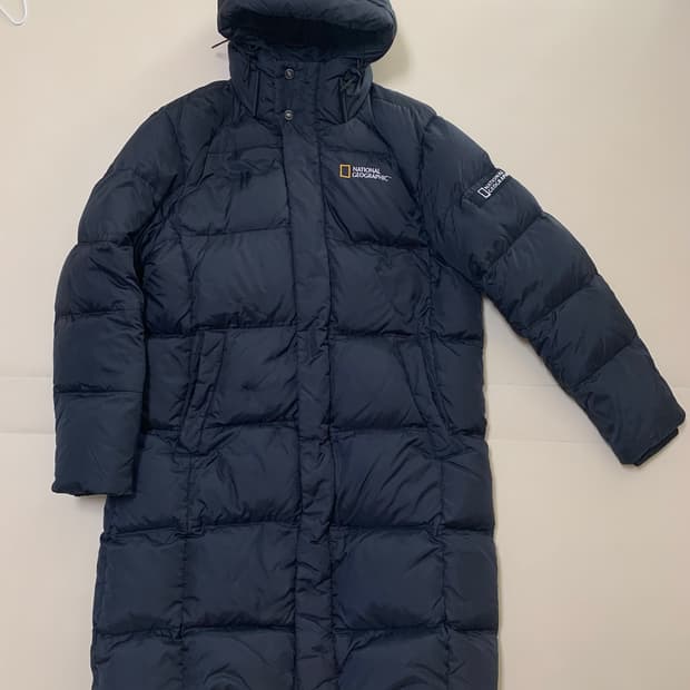 [L] 내셔널지오그래픽 덕다운 롱패딩
