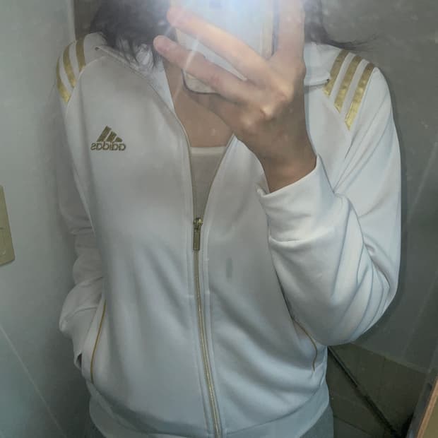 아디다스 화이트 골드 져지 팝니다 (새상품)