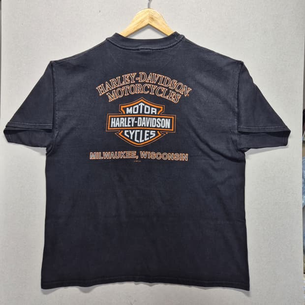[XL] 90s US Made  할리데이비슨 -43